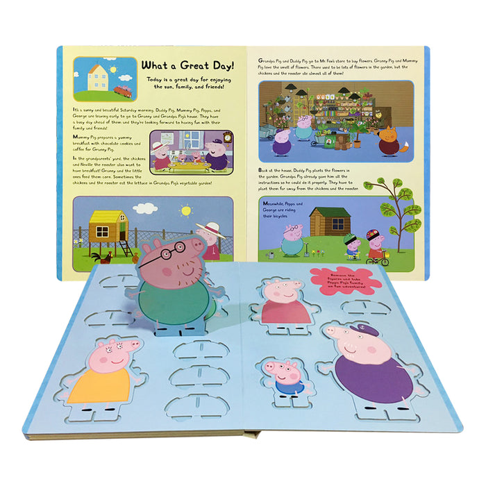 N-Peppa Pig Stories with Figures