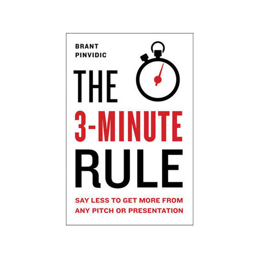 Brant Pinvidic : 3-Minute Rule