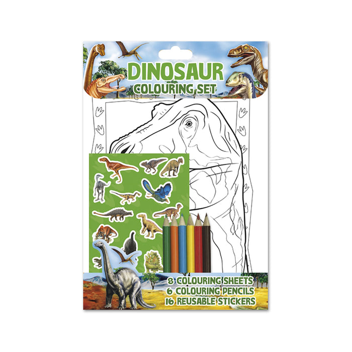 Colouring Set : Dinosaur