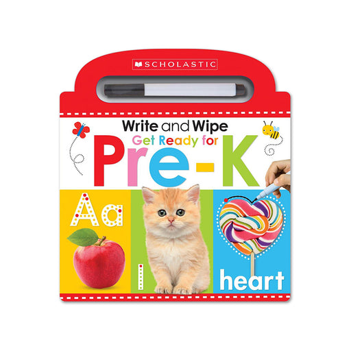 Scholastic Write&Wipe Get Ready for Pre-K