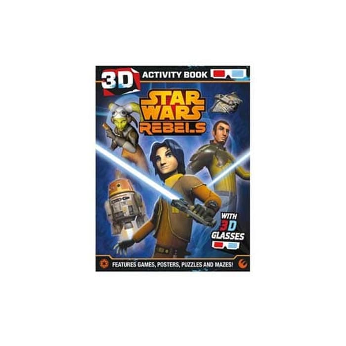 D-Star Wars Rebels 3D Activity Book
