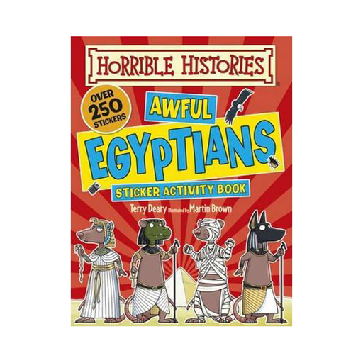 Horrible Histories : Awful Egyptian Sticker Act Bk