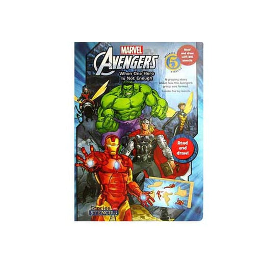 N-Marvel Avengers When One Hero Stencils