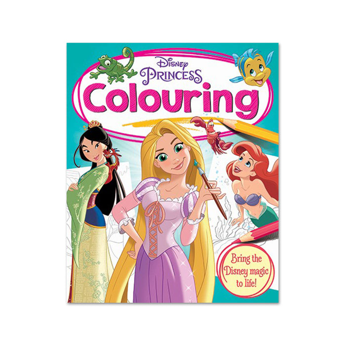 I-Disney Princess Colouring Bk