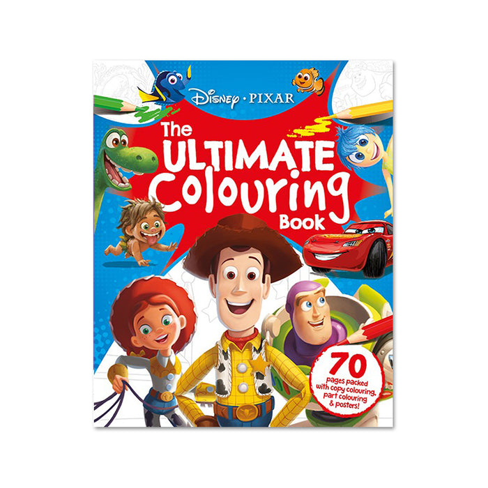 I-Disney Pixar Ultimate Colouring Bk