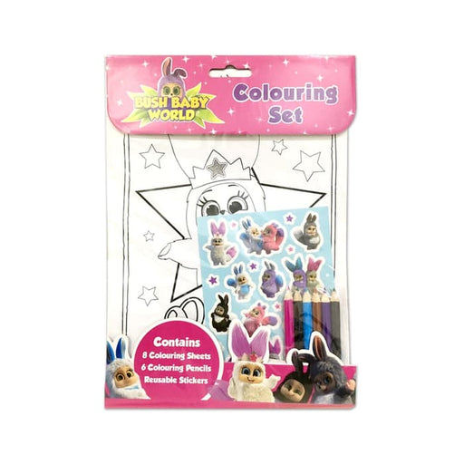 Bush Baby World Colouring Set