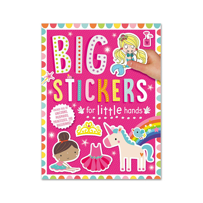 Big Stickers for Little Hands Bind Up Pink