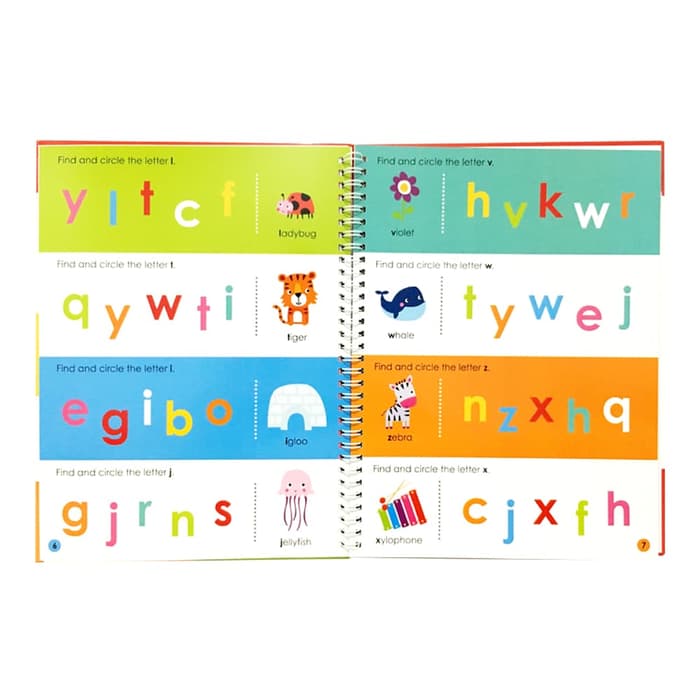 WC WKBK - Letters Words Numbers
