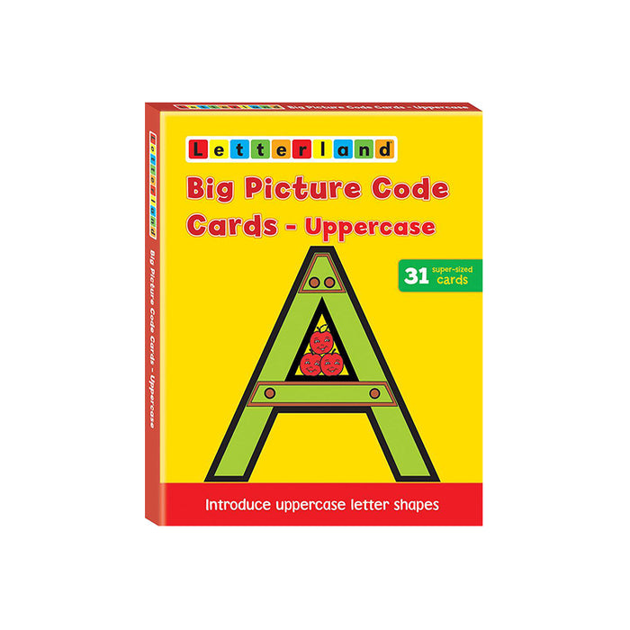 Letterland : Big Pict Code Cards-Uppercase